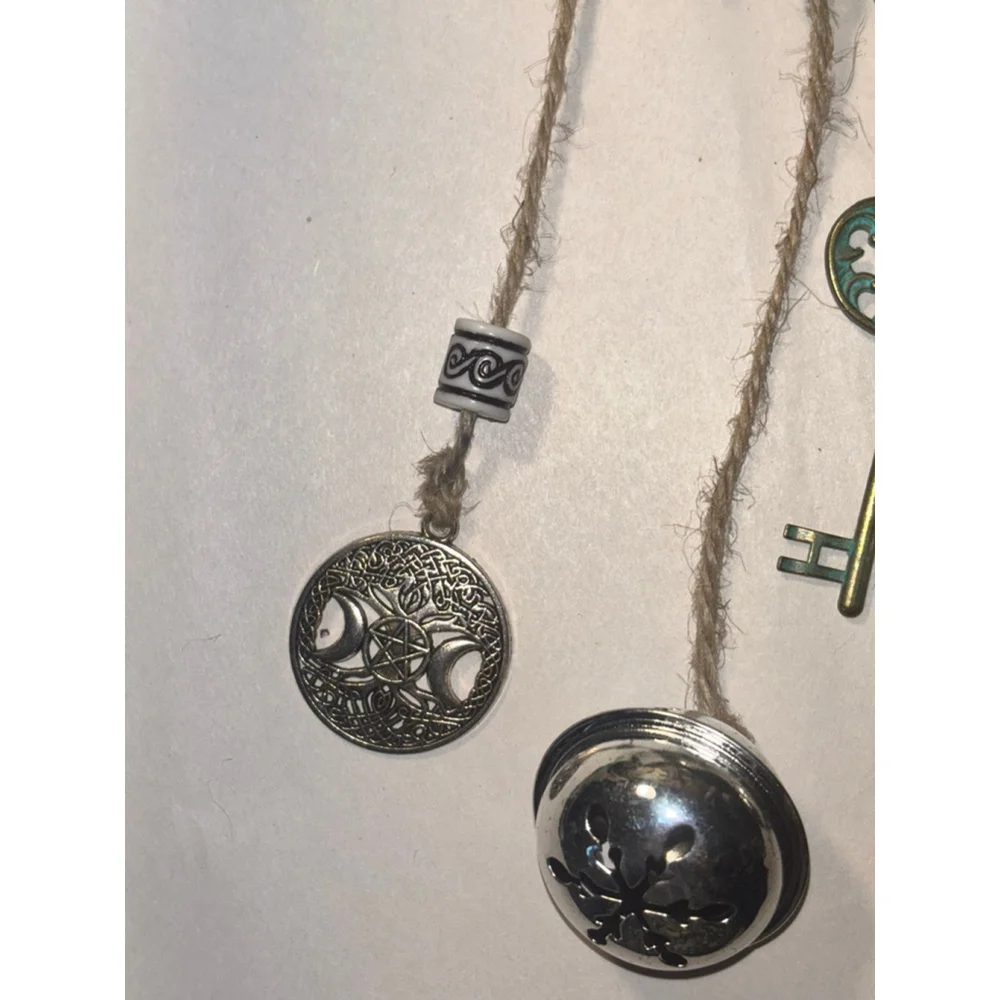 Aura’s Oddities Witches Bells Wreath with Charms - MADE TO ORDER